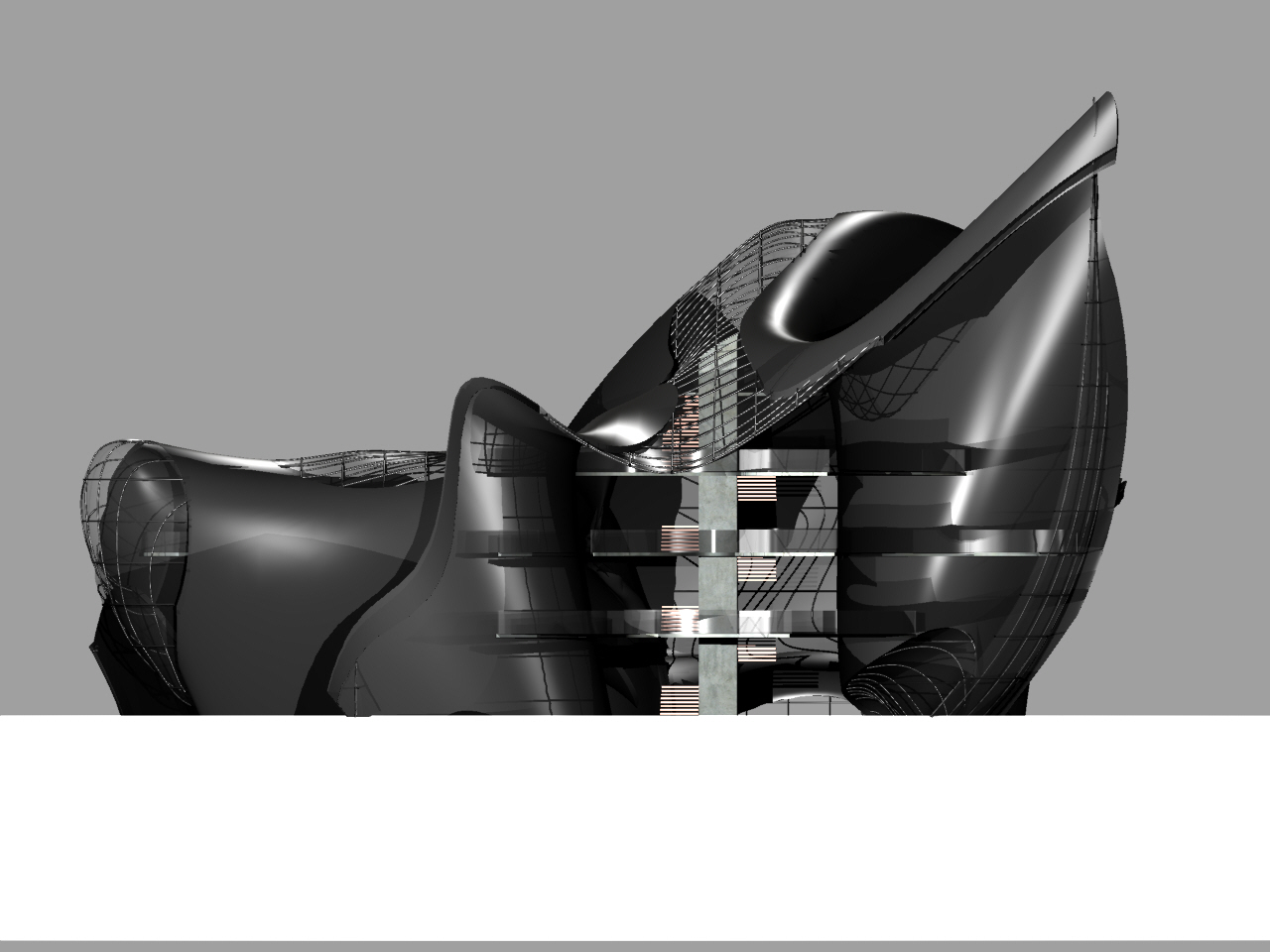 Traverse Section Looking South